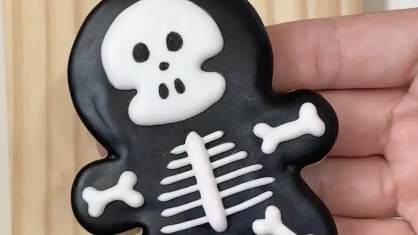 Preparing to Decorate Your Halloween Cookies